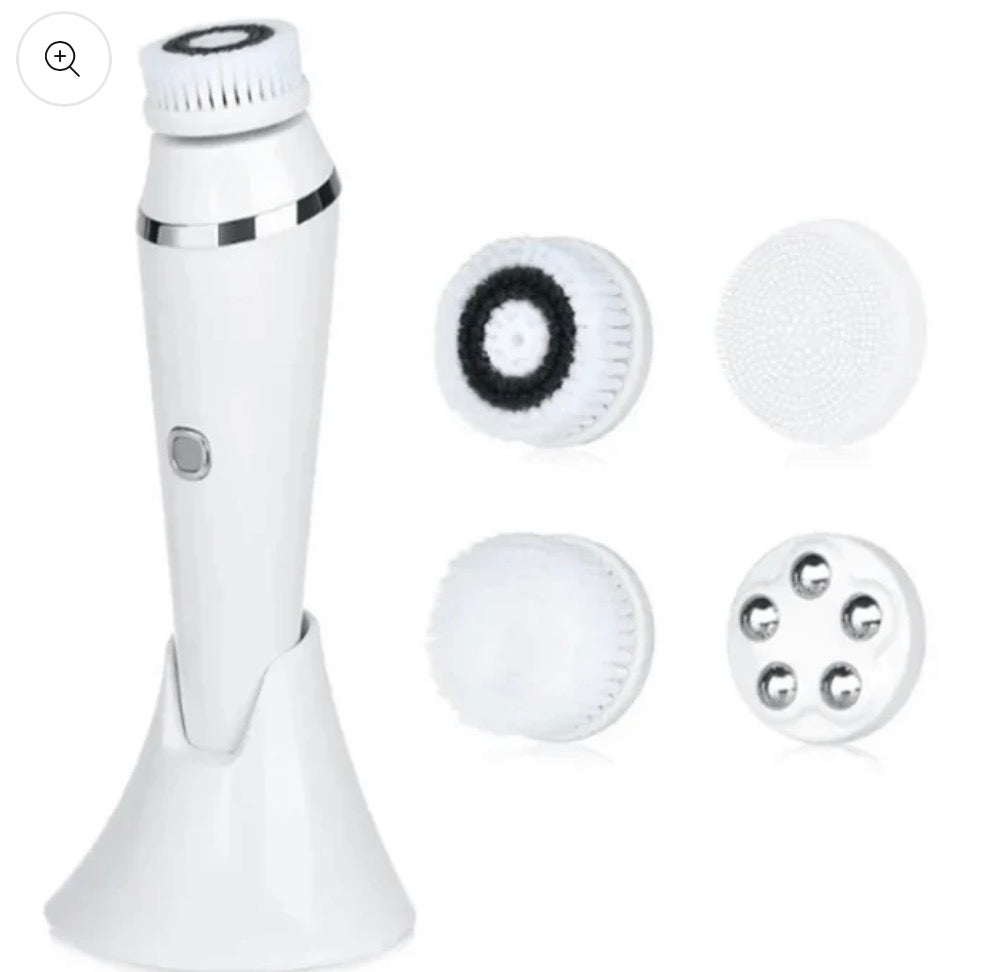 4 In 1 Rechargeable Handheld Facial Cleansing Brush