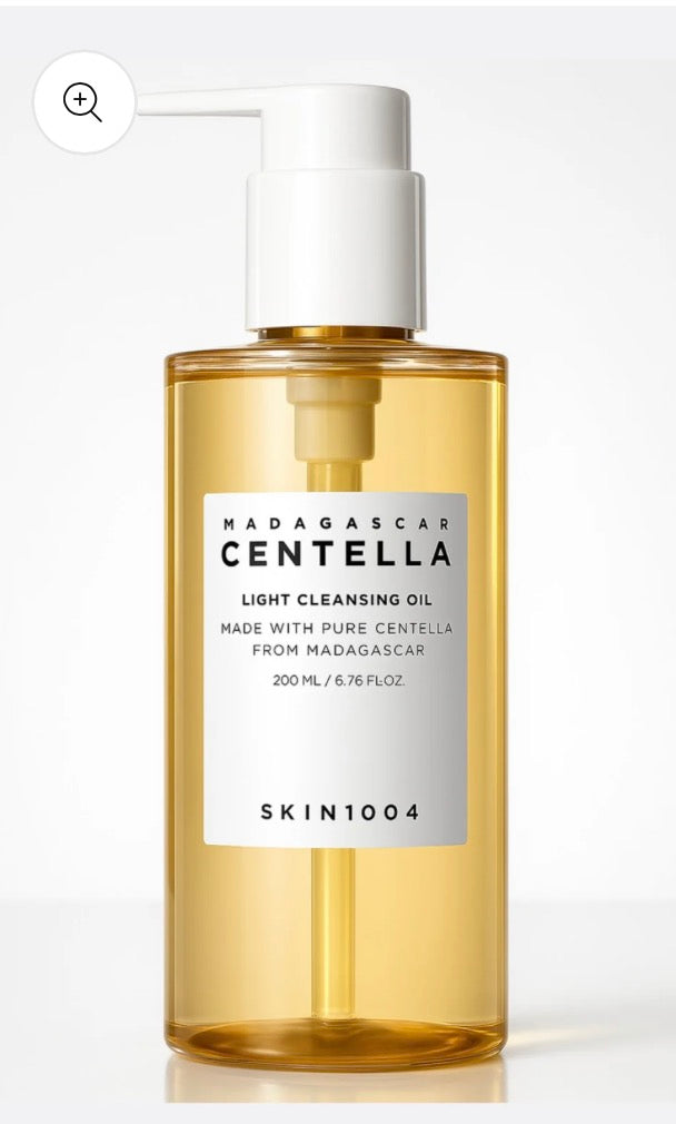SKIN1004 Centella Light Cleansing Oil - Korean Gentle Double Face Cleanser