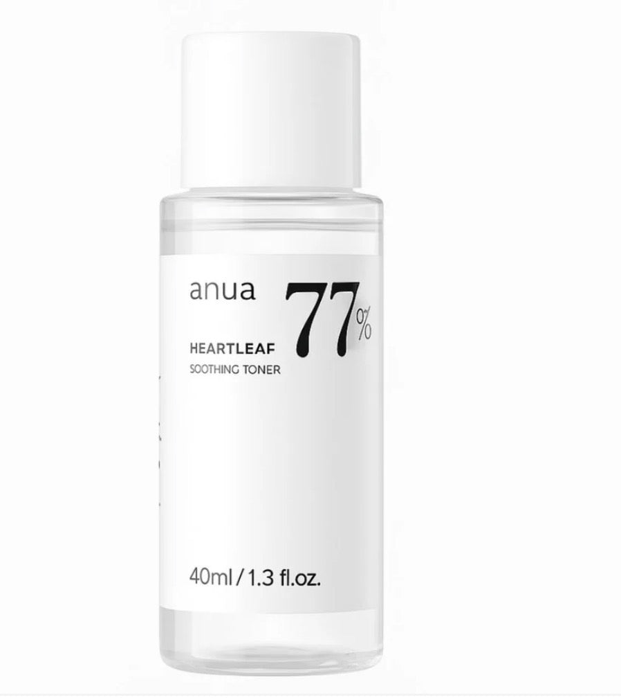 Anua Heartleaf 77% Soothing Toner Calming & Hydrating Redness Relief 40ML