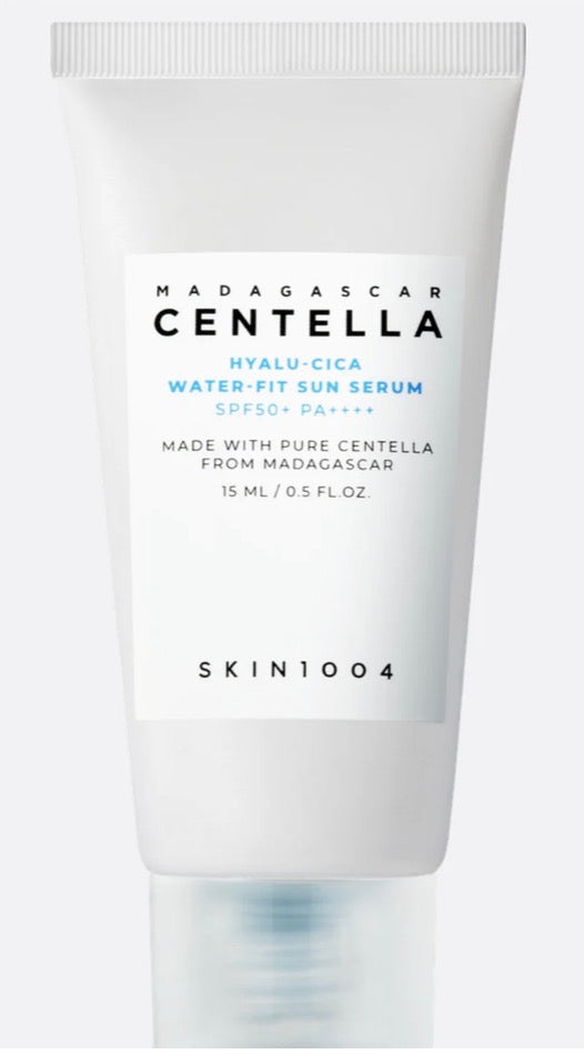 SKIN1004 Centella Water-Fit Sun Serum - Lightweight Moisturizing SPF Glow