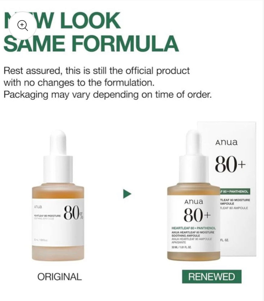 Anua Heartleaf 80 Moister Soothing Ampoul