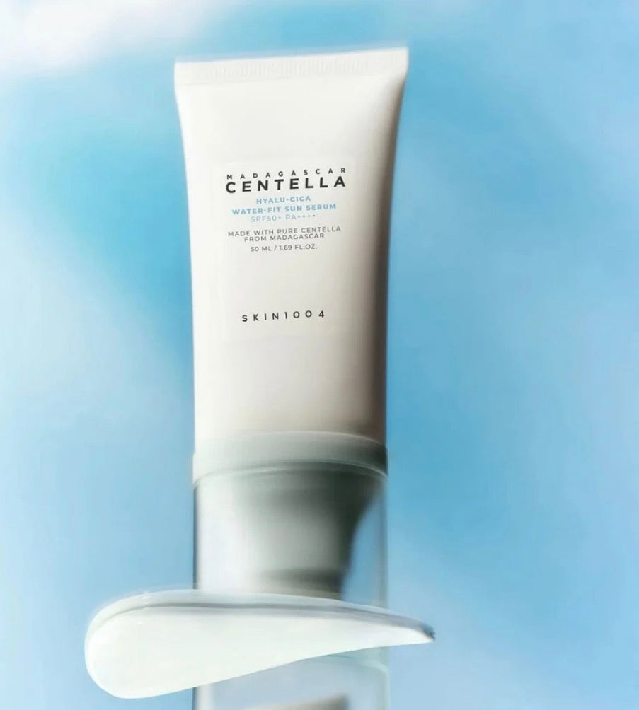 SKIN1004 Centella Water-Fit Sun Serum - Lightweight Moisturizing SPF Glow