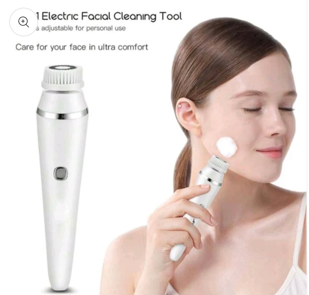 4 In 1 Rechargeable Handheld Facial Cleansing Brush