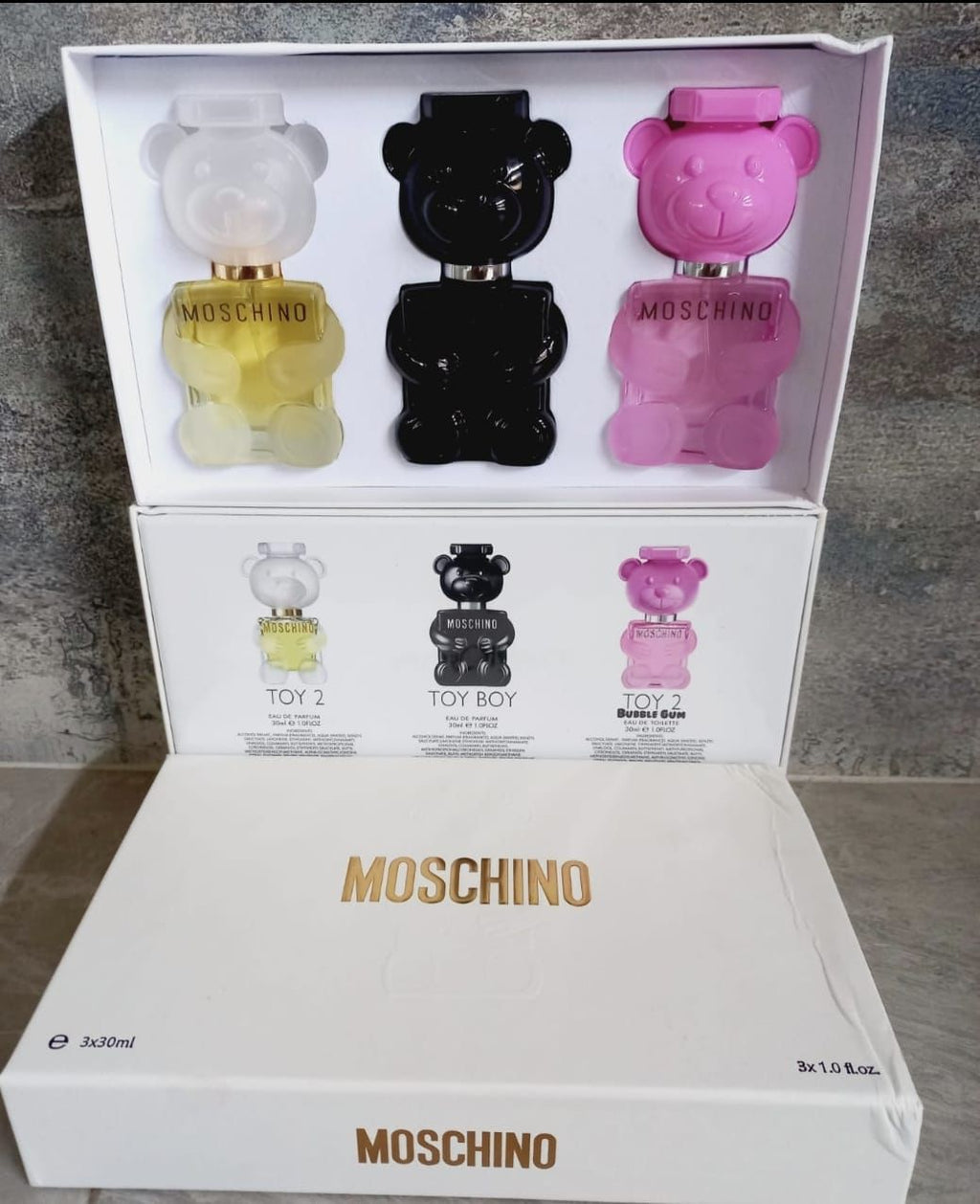 Moschino TOY2 / TOY BOY Set (3x30ml)